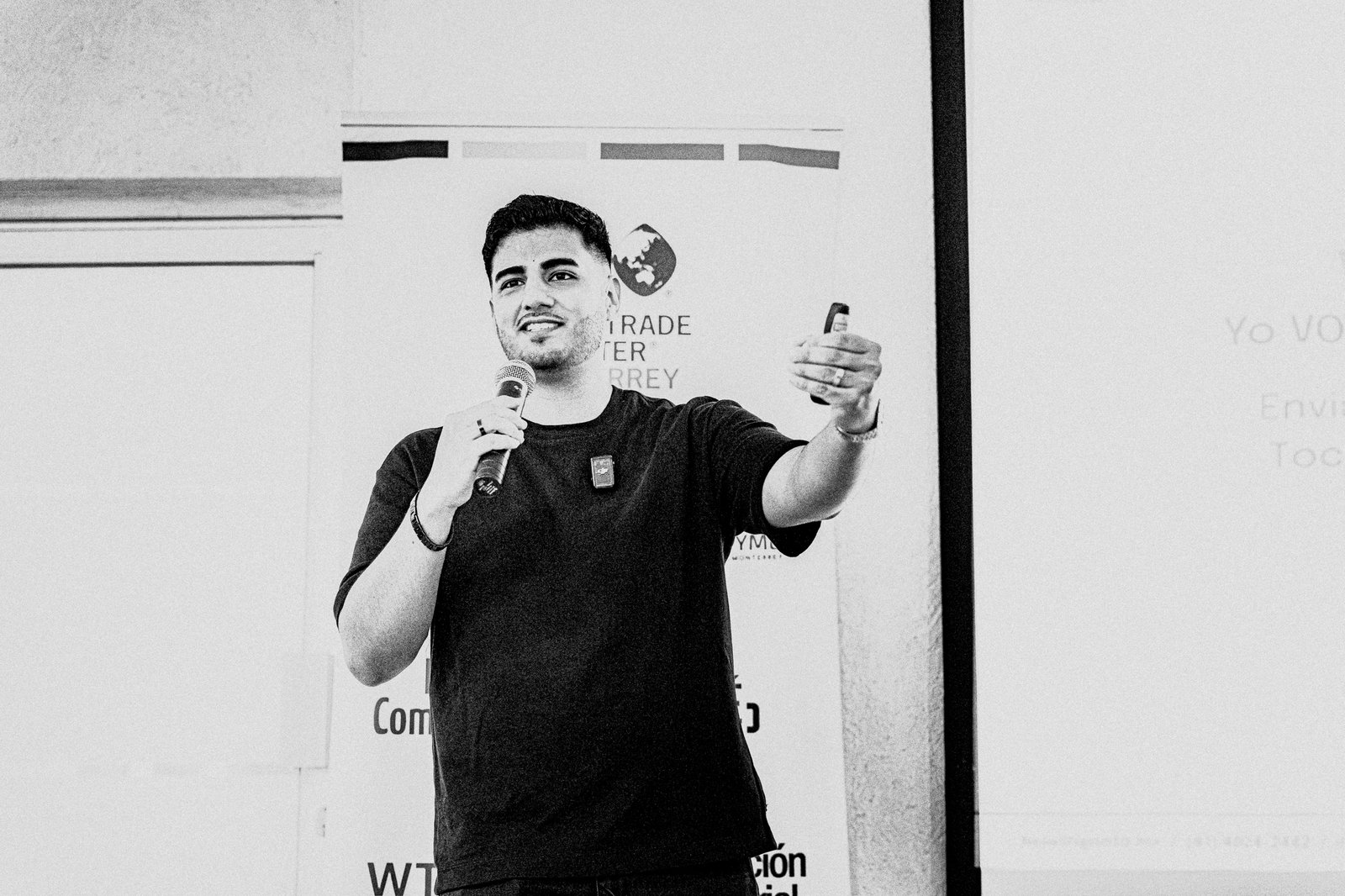 Vocero en conferencia